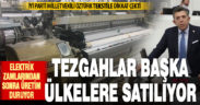 İyi Parti Milletvekili Yasin Öztürk, TBMM’de basın toplantısı düzenleyip tekstile dikkat çekti