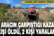 Çameli’nde otomobil ile hafif ticari aracın çarpıştığı kazada 1 kişi öldü, 2 kişi yaralandı