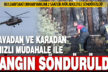 Buldan’da başlayan orman yangını söndürüldü
