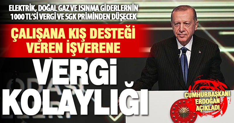 Çalışanına kış desteği veren işveren 1000 TL’sini vergi ve SGK priminden düşebilecek