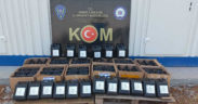 Polisten kaçak tütün ve alkol operasyonu