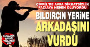 Çivril’de av sırasında tüfekle yaralanan kişi hastaneye kaldırıldı