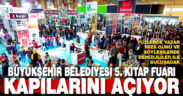 Denizli Büyükşehir Belediyesi 5. Kitap Fuarı cuma günü açılıyor