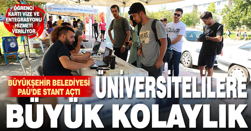 Büyükşehir’den PAÜ’lü öğrencilere kolaylık