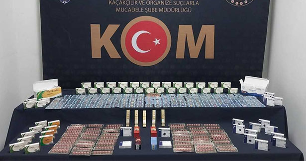 Polisten cinsel içerikli hap operasyonu