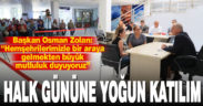 Denizlililerden Halk Gününe yoğun katılım