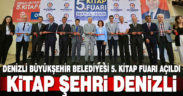 Denizli Büyükşehir Belediyesi 5. Kitap Fuarı açıldı