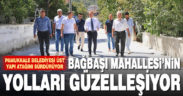 Pamukkale Belediyesi Bağbaşı’nda yolları güzelleştiriyor