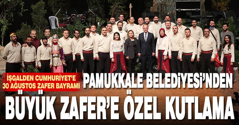 Pamukkale Belediyesi’nden büyük zafere özel gösteri
