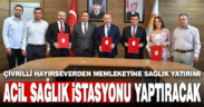 Hayırseverden Çivril’e sağlık ocağı yatırımı