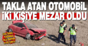 Denizli’de takla atan otomobildeki 2 kişi öldü, 1 kişi yaralandı