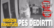 Denizli’de kuaförden hırsızlık kameraya yansıdı