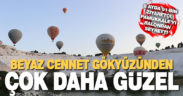 Pamukkale’yi 8 ayda 91 bin ziyaretçi balondan izledi