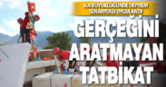 Sağlık Müdürlüğü ekiplerinden afet ve acil durum tatbikatı