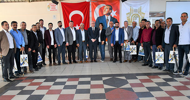 Başkan Şevik ve Garip, muhtarlarla buluştu