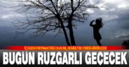 Denizli’de pazar günü rüzgarlı geçecek