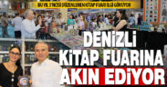 Denizli kitaba akın ediyor, yazarlarla buluşuyor