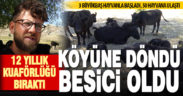 Büyükşehirdeki kuaförlüğü bırakıp köyüne döndü, besici oldu