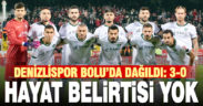 Denizlispor hala puana hasret: 3-0