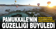 Sağlıklı Kentler Birliği üyeleri Pamukkale’ye hayran kaldı
