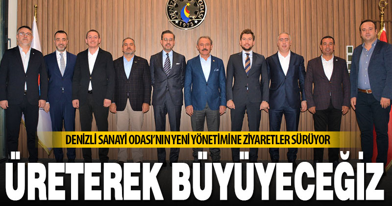 DSO’nun yeni yönetimine ziyaretler sürüyor: Ak Parti Milletvekili Tin ziyaret etti
