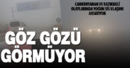 Denizli’de etkili olan sis ulaşımı aksattı