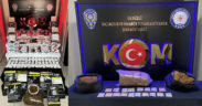 Polis binlerce makaron ele geçirdi