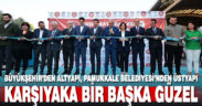Karşayaka’ya Büyükşehir’den altyapı, Pamukkale Belediyesinden üstyapı