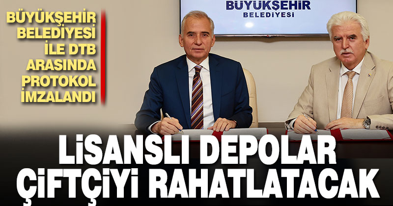 Büyükşehir 45.000 ton kapasiteli 2 adet lisanslı depo yapacak