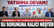 Büyükşehir’den alt yapıda yatırıma devam