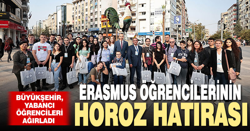Büyükşehir, Erasmus öğrencilerini ağırladı