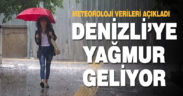 Denizli’de yağmur bekleniyor