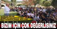 “Kamp’Üs Buluşması”nın konuğu Başkan Zolan oldu