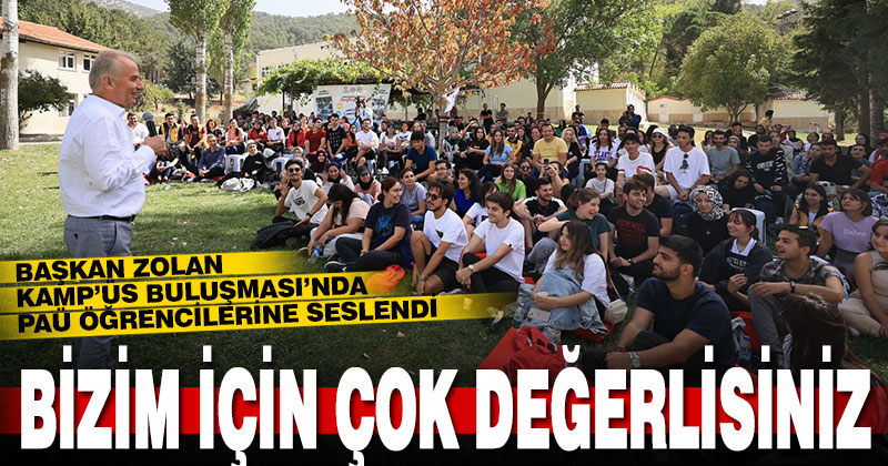 “Kamp’Üs Buluşması”nın konuğu Başkan Zolan oldu