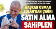 Büyükşehir’den Dünya Hayvanları Koruma Günü’ne özel program