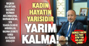Vali Atik’ten kadına karşı şiddete anlamlı çağrı