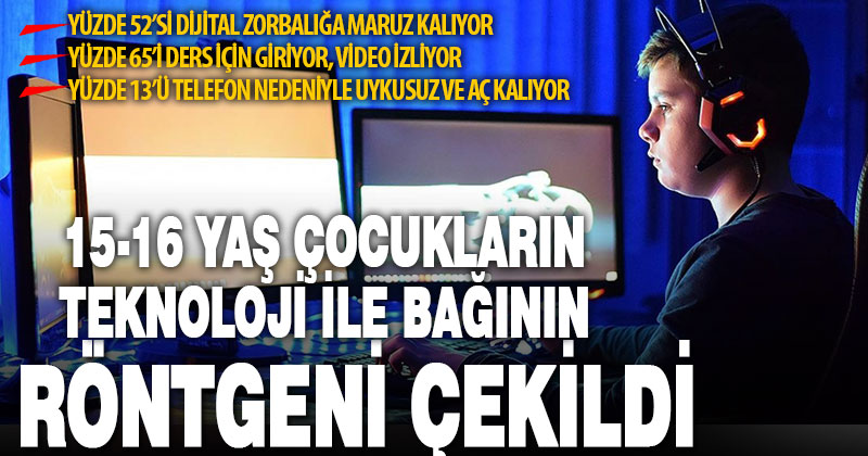 BTK’nin araştırması çocuklara yönelik “siber zorbalığın” röntgenini çekti