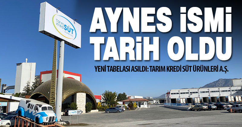 Tarım Kredi Kooperatifi’ne satışı yapılan Aynes markası tarih oldu