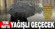 Denizli’de yeni hafta yağışlı olacak, hava soğuyor