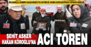 Şehit Piyade Sözleşmeli Er Köroğlu’nun naaşı, Denizli’ye getirildi