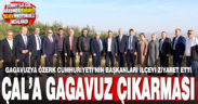 Gagavuzya Özerk Cumhuriyeti’nin 9 belediye başkanı ilçeyi ziyaret etti