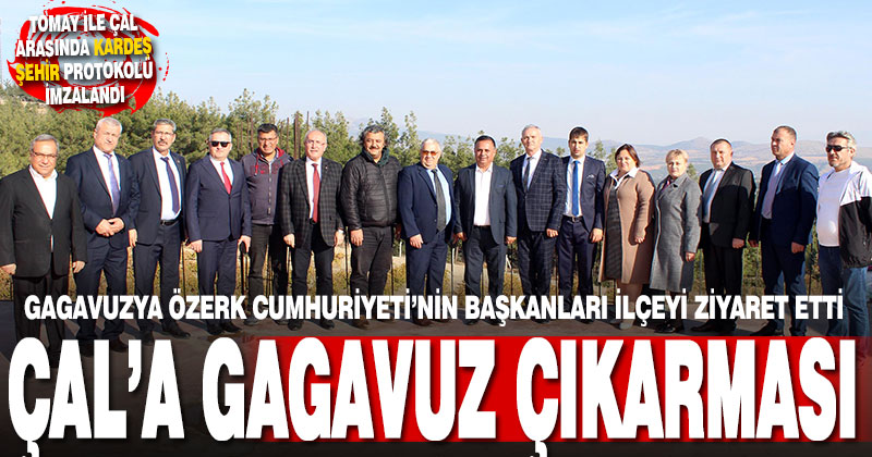 Gagavuzya Özerk Cumhuriyeti’nin 9 belediye başkanı ilçeyi ziyaret etti