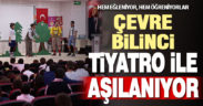 Çocuklara tiyatro ile çevre bilinci aşılanıyor