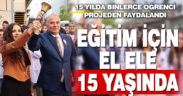 Eğitim İçin El Ele’de 15. yıl gururu