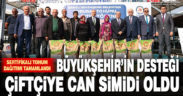 Büyükşehir’in tohum destekleri çiftçiye can simidi oldu