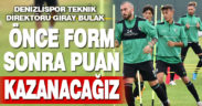 Denizlispor, Tuzlaspor maçının hazırlıklarını sürdürdü