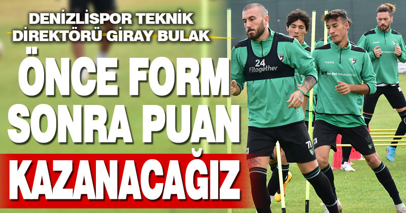 Denizlispor, Tuzlaspor maçının hazırlıklarını sürdürdü
