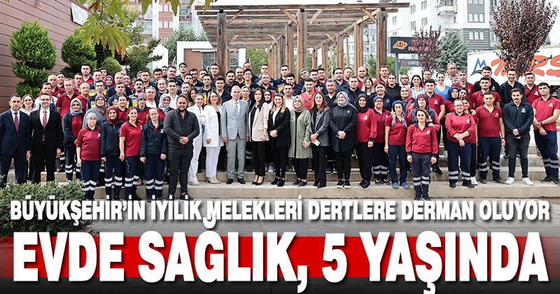 Büyükşehir’in iyilik melekleri 5 yıldır dertlere derman oluyor