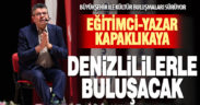 Eğitimci-yazar Kapaklıkaya Denizlililerle buluşacak