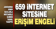 Jandarma Siber Suçlarla Mücadele Şubesi sanal takipte. 659 siteye erişim engeli
